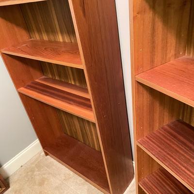 Two Wood Bookshelves (BR-SS)
