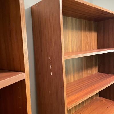 Two Wood Bookshelves (BR-SS)