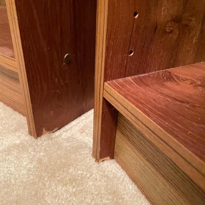 Two Wood Bookshelves (BR-SS)