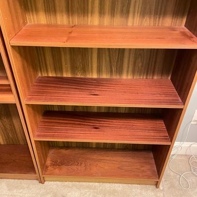 Two Wood Bookshelves (BR-SS)