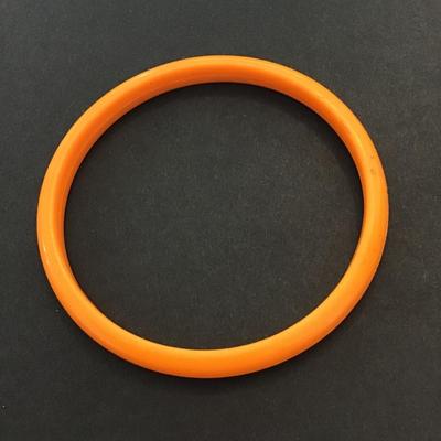 Orange bangle bracelet