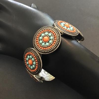 Boho beaded fashion stretch bracelet