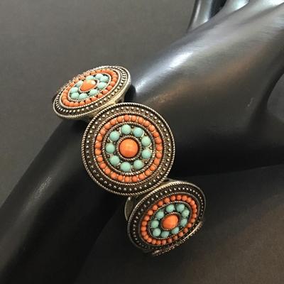 Boho beaded fashion stretch bracelet