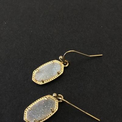 Beautiful druzzy stone dangle earrings