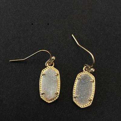 Beautiful druzzy stone dangle earrings
