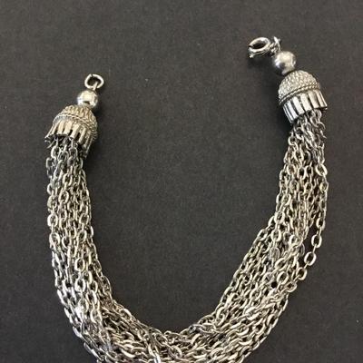 Beautiful vintage Silver-tone bracelet