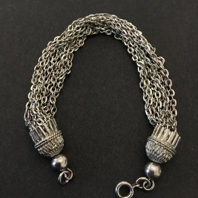 Beautiful vintage Silver-tone bracelet