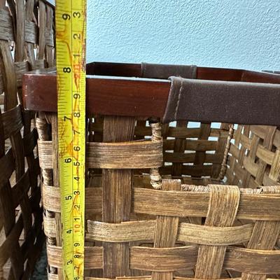 Rattan Storage Baskets with Handles