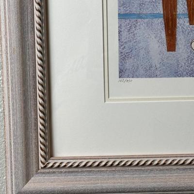 Framed Signed Print “Resting” by Paula Mcardle