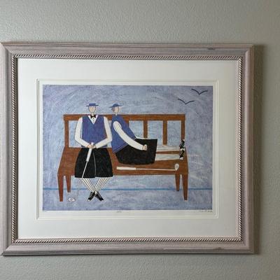 Framed Signed Print “Resting” by Paula Mcardle