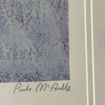 Framed Signed Print “Resting” by Paula Mcardle