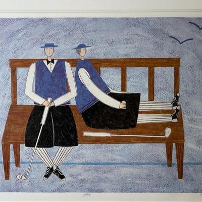 Framed Signed Print “Resting” by Paula Mcardle