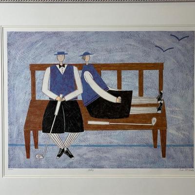 Framed Signed Print “Resting” by Paula Mcardle