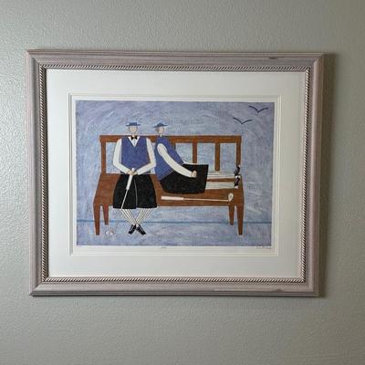 Framed Signed Print “Resting” by Paula Mcardle