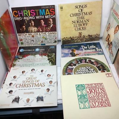 Sale Photo Thumbnail #87: All Christmas records.