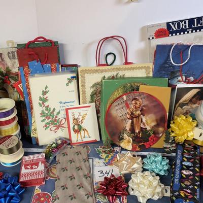 Vintage Round Christmas Cards and More
