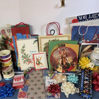Vintage Round Christmas Cards and More
