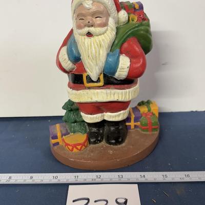 Cast Iron Santa Door Stop