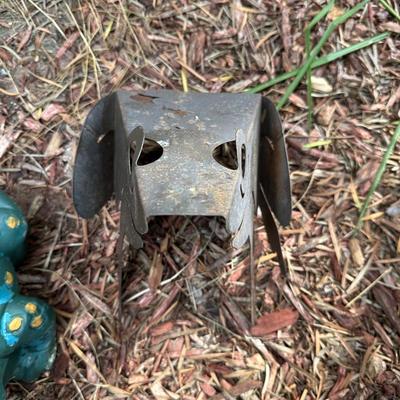 Set of 4 Outdoor Frog Garden Ornaments