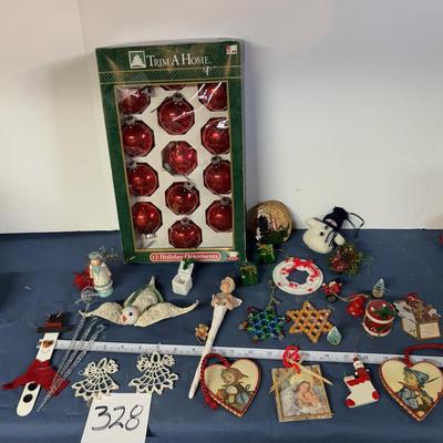 Christmas Ornament Lot