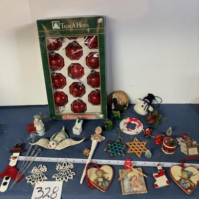 Christmas Ornament Lot