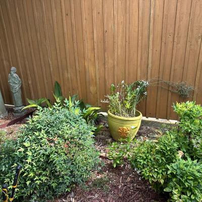 Large Painted Terracotta Pot