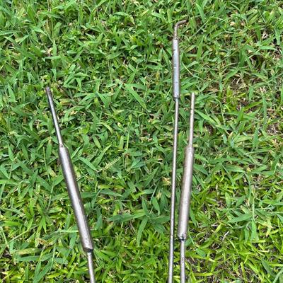 Handmade Metal Egret Yard Art (see details)
