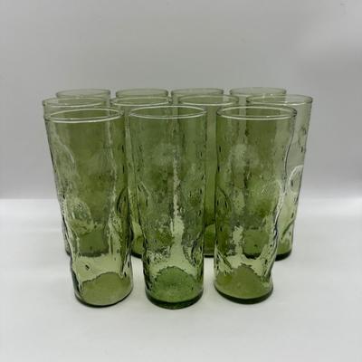 Vintage Tall Skinny Tumblers - Set of 11