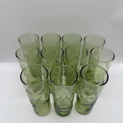 Vintage Tall Skinny Tumblers - Set of 11