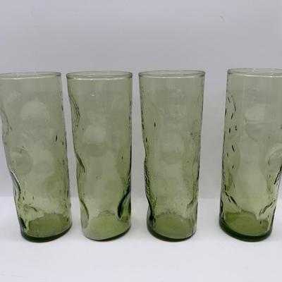 Vintage Tall Skinny Tumblers - Set of 11