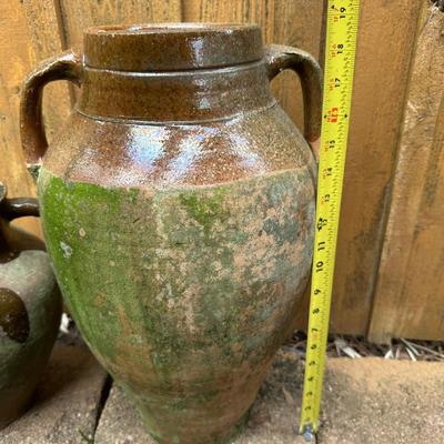Handcrafted Vintage Olive Jars (see description)