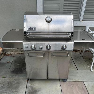 Stainless Weber BBQ Pit Natural Gas (see details)