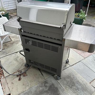 Stainless Weber BBQ Pit Natural Gas (see details)