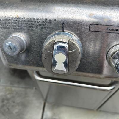 Stainless Weber BBQ Pit Natural Gas (see details)