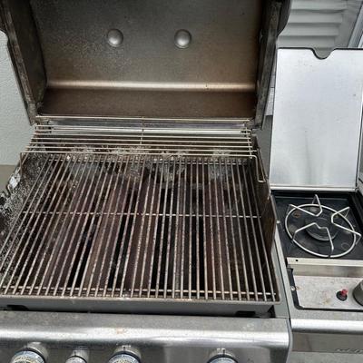 Stainless Weber BBQ Pit Natural Gas (see details)