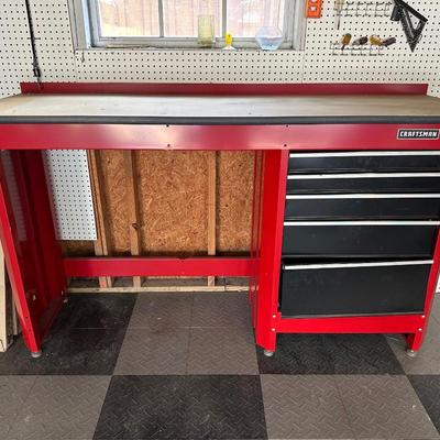 Craftsman Workbench with Tools (see details)