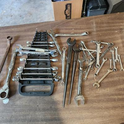 Lot of Tools Wrenches Armstrong , Bahco, Husky, others
