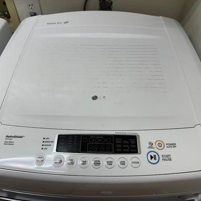LG Top-Load Washer & Electric Dryer Set