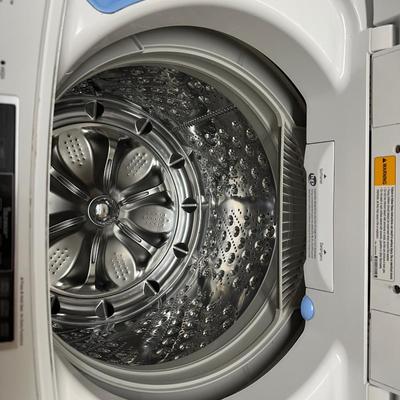 LG Top-Load Washer & Electric Dryer Set