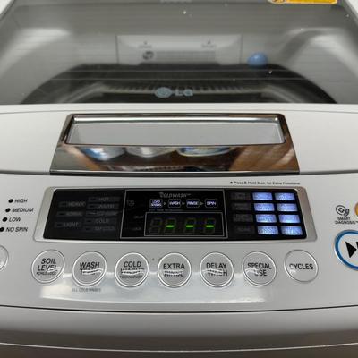 LG Top-Load Washer & Electric Dryer Set