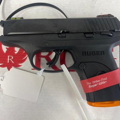 Sale Photo Thumbnail #124: The Ruger® LC9s® Semi-Auto Pistol is a simple and instinctive pistol which utilizes a striker-fired mechanism with a short, light trigger pull. An integrated trigger safety and a manual thumb safety offer intuitive manipulation for safe handling, while 