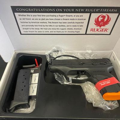 Sale Photo Thumbnail #125: The Ruger® LC9s® Semi-Auto Pistol is a simple and instinctive pistol which utilizes a striker-fired mechanism with a short, light trigger pull. An integrated trigger safety and a manual thumb safety offer intuitive manipulation for safe handling, while 