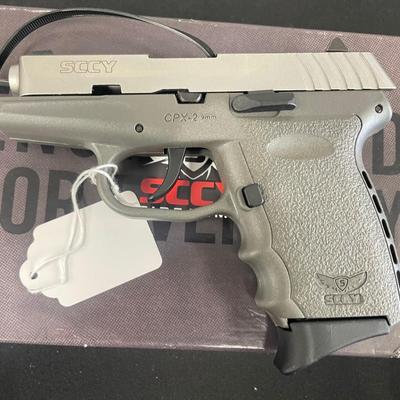 Sale Photo Thumbnail #148: SCCY CPX-2 Gen3 9mm Luger 3.1in Black Pistol - 10+1 Rounds - SCCY's CPX-2 is designed for concealed carry but large enough to get a good firm grip. It is considered to be one of the best priced, precision made "Pocket Pistols" on the market. The receiver 