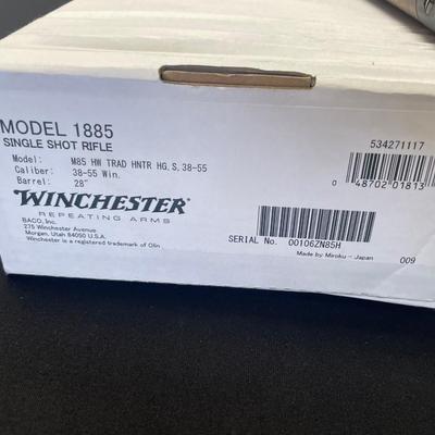 Sale Photo Thumbnail #217: Winchester Model 1885 - 38-55 Win. 28 Inch Barrel - (Used)