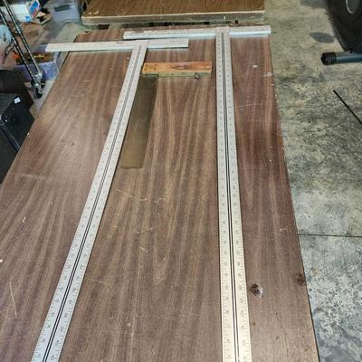 2 Wal-Board Dry Wall T- Square 1/8" Craftsman Square