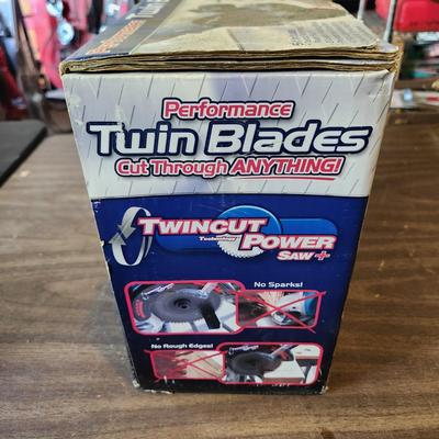 TwinCut Power Saw Plus + Still in Sealed box