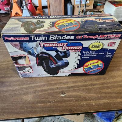 TwinCut Power Saw Plus + Still in Sealed box