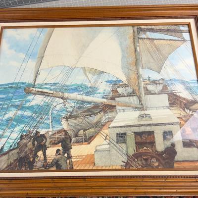 Sale Photo Thumbnail #80: Measures 30" X 37" Good Condition. 