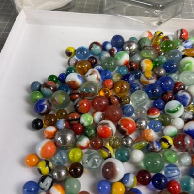 Sale Photo Thumbnail #88: NICE Collectible Marbles. NEVER Know with these. We will Ship Marbles but not the Jar.