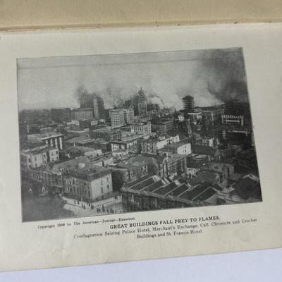Sale Photo Thumbnail #124: "The Destruction of San Francisco By Earthquake and Fire: The Complete Story of the Greatest of American Disasters" – Charles Eugene Banks & Opie Read...Published soon after in 1906..Hard Cover 464 Pgs. Pictorial cover with light soiling, corners bumped